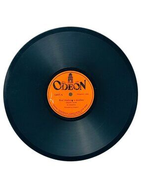 Hungarian Comic Gondor Aurel 10in Shellac 78 RPM Odeon 12057 VG+ Vintage
